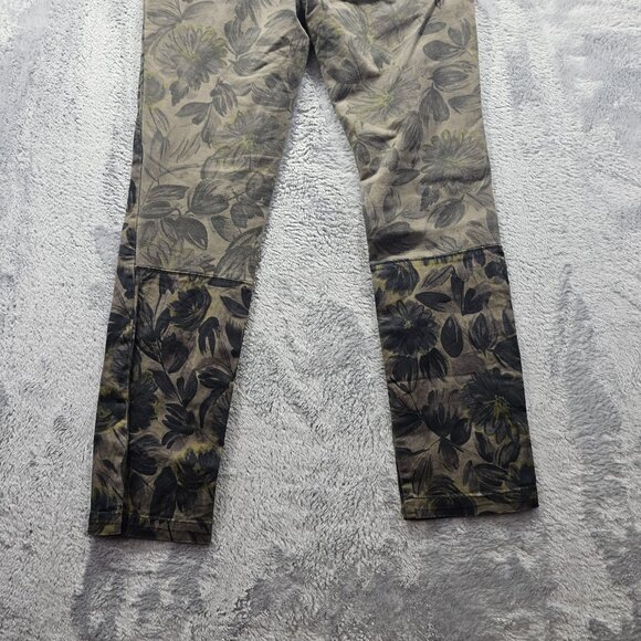 Pilcro and the Letterpress Anthropologie Hyphen Floral Chino Size 26 Stretch - Picture 4 of 11